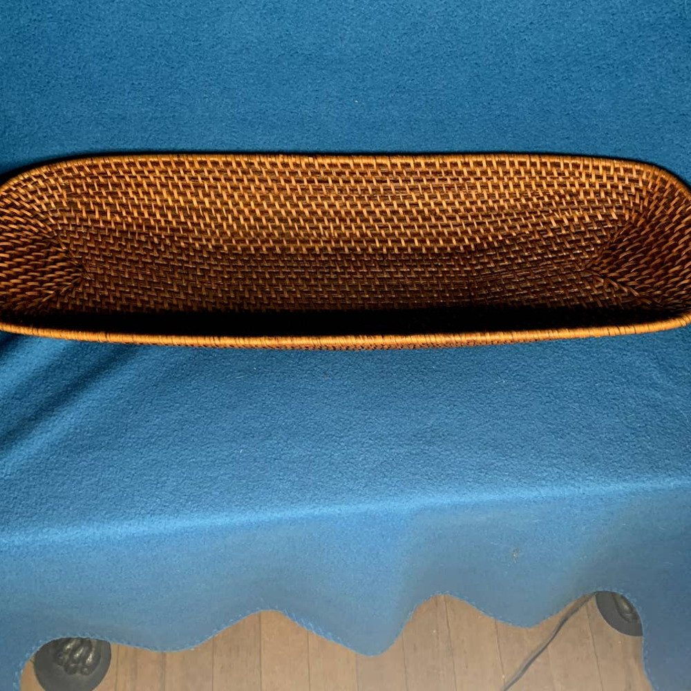 Really Nice Basket Tight Rattan 21"